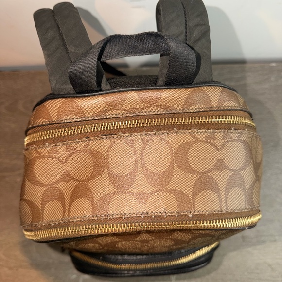 Coach Brown and Black Backpack - Picture 2 of 11